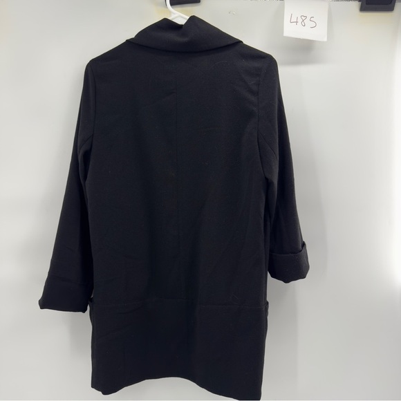 Aritzia Wilfred Chevalier Jacket blazer Black 6 Open Front - Picture 5 of 12